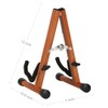 Neboic Ukulele Stand, Wood Violin Stand with bow holder, Wooden
