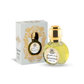 Hamidi Hamidi 15 ml Concentrated Perfume Oil Alcohol Free Attar Oriental Fragrance for Men and Women (Pack of 4) Special Musk + Pure White + Sweet Scandal + Tayyeba