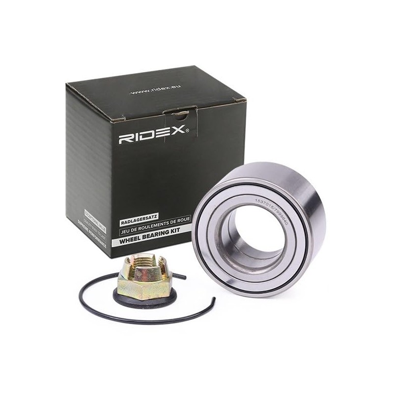 RIDEX Wheel Bearing Kit 654W0008 Front without ABS Sensor Ring