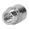 Soda Cylinder Adapter Metal CO2 Female Thread TR21‑4 to Male