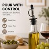 Wine Serving Set - Gold Tongs - Bottle Pourer -