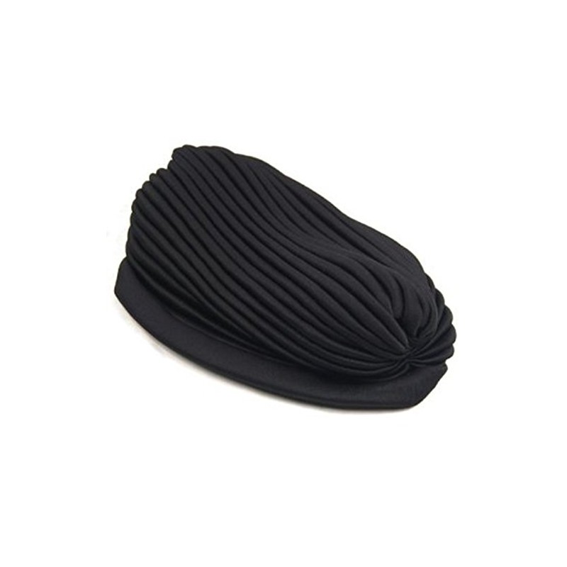 SWT Black Fashion Turban Funky Headwrap --- Ideal for Hair