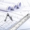 Ruler Metal Straight Edge Ruler Stainless Steel Ruler 6 Inch