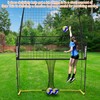 TUBAGOU 2025 Upgraded Volleyball Training Equipment Net Volleyball Spike Trainer