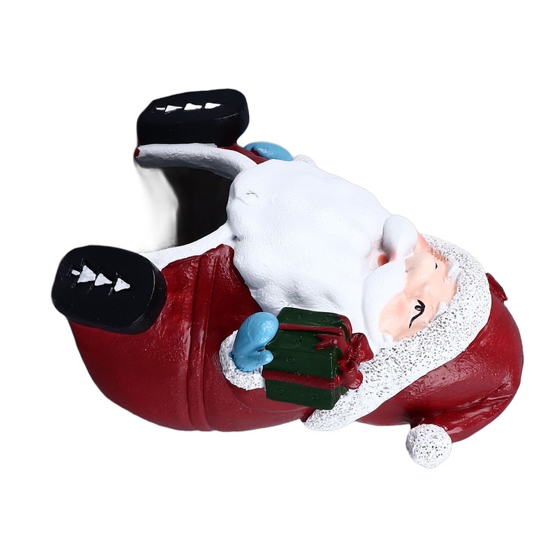 Christmas Aquarium Decoration Multipurpose Landscaping Resin Christmas Fish Tank Ornaments