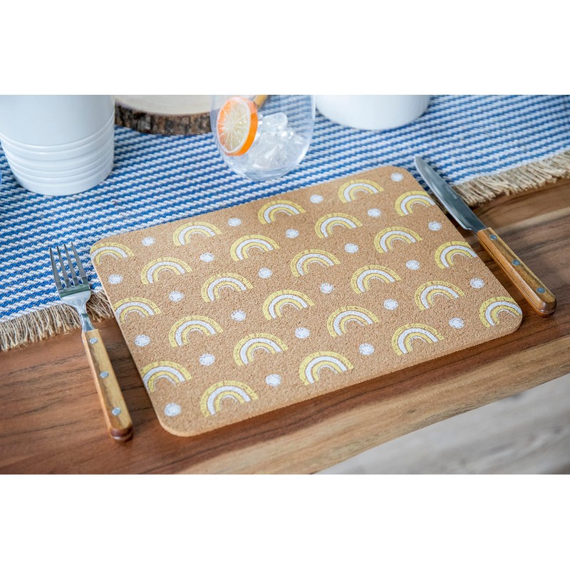 Creative Tops 4-Piece Cork Placemat Set