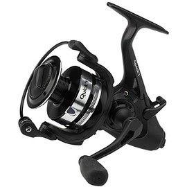DAM Quick 1 FS Fishing Reel, Spinning Reels, High Speed Fishing Reel with Smooth Drag System for Ultimate Performance, Unisex, Black, 6000
