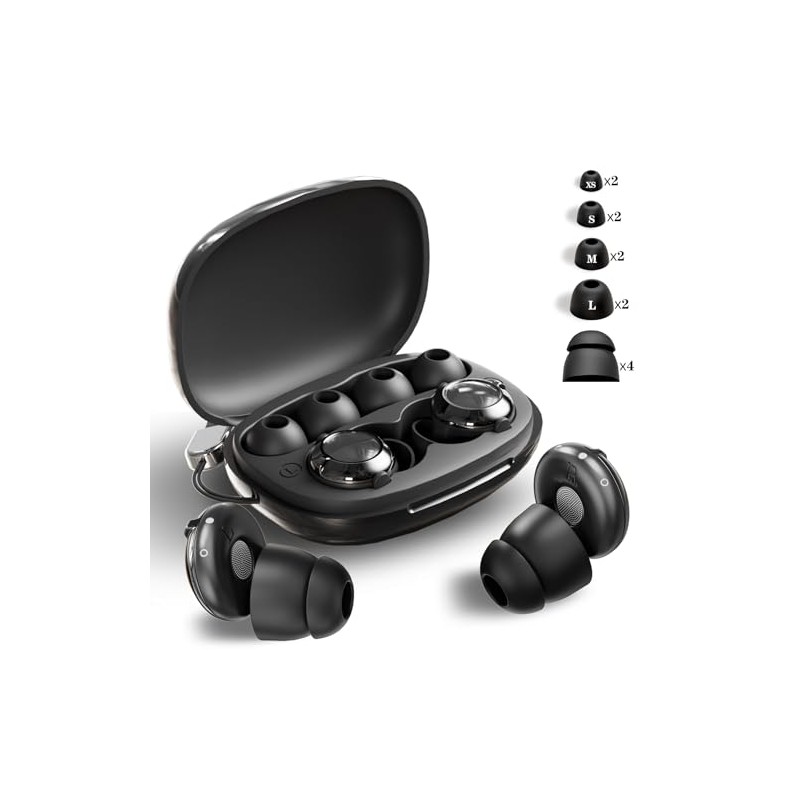 (2026 Version) Earplugs for Sleeping, Complete Noise Insulation, Adjustable Noise