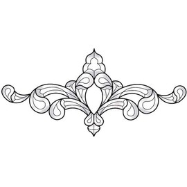 10" x 20" Exquisite Clear Glass Bevel Cluster EC165