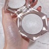 KARLOR Face Highlighter Palette, Shimmer Glitter Bronzer Makeup, Pealen White