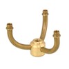 B&P Lamp® Solid Brass 3-Arm Cluster Body