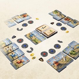 KOSMOS 683757 Drachenhüter, Großes Kartenspiel für die ganze Familie ab 8 Jahren, 123 schöne, großformatige Drachenkarten, Andor Autor Michael Menzel, Brettspiel, Geschenk