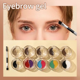 Natural 3D Eyebrow Shaping Waterproof Long Lasting Color Eyeliner Eyebrow Dye Cream (1)