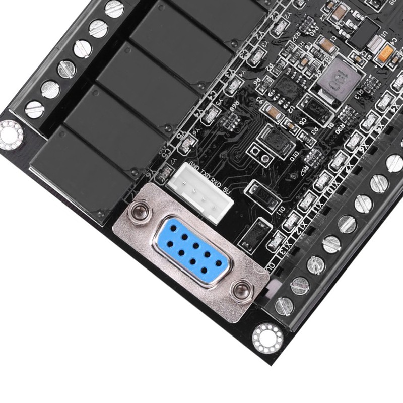 DC 24V PLC Regulator FX1N-20MR Industrial Control Board Programmable Logic