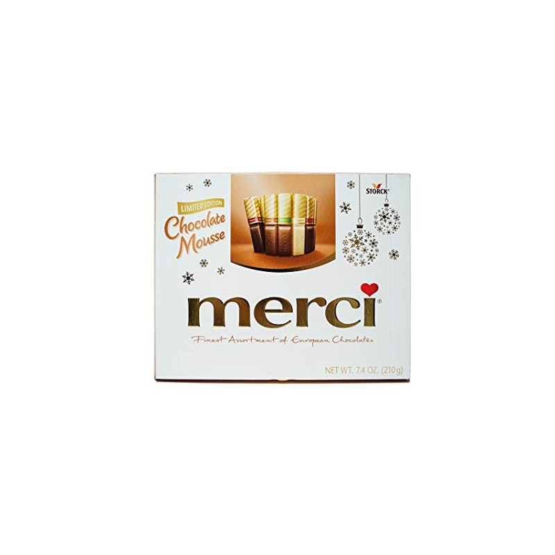 Merci, Holiday Mousse Variety, 7.4 Ounce