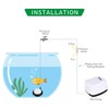 hygger Aquarium Air Stone, Bubble Stone Fish Tank Oxygen Stone