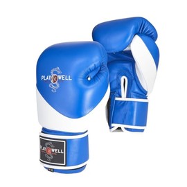 Playwell Premium Pro K1 Series Leather Muay Thai Boxing (Kickboxing) Sparring Gloves - NEW (12oz)