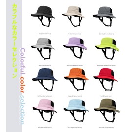 Surf Sun Hat Wide Brim Sun Hat Foldable Hiking Fishing Hat for Men Women UPF 50+ Surfing Sun Protection Fisherman Hat