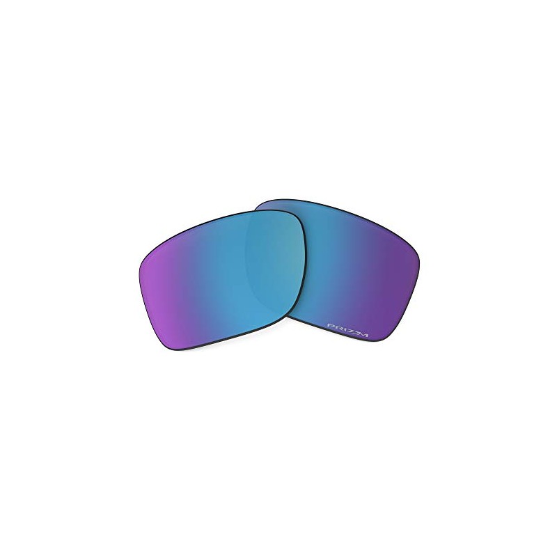 Oakley Turbine Rectangular Replacement Sunglass Lenses, Prizm Sapphire Polarized, 65