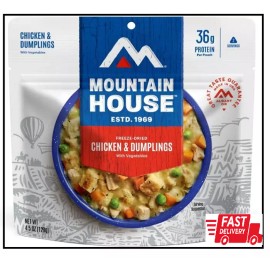 Does Not Apply Mountain House Chicken & Dumplings | Freeze Dried Backpacking & Camping Food |2