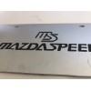 CR Performance MS Mazda Speed Chrome License Plate 3D Out