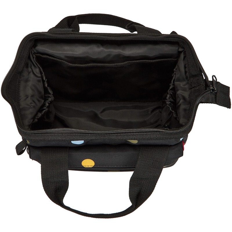 KlickFix Dots Bicycle Bag, Black, One Size