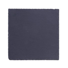 Cabilock Black Square Slate Cheese Board Natural Slate Cheese Plates Solid Stone Tray for Kitchen Dining Party Entertainment Size 2