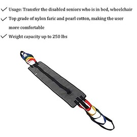 Durable Standing Assistance Belt,Non-Slip Transfer Sling for Elderly,Heavy Duty Patient Lift Sling with Multi Handles,Quicker Secure Transfer Gait Belt Assist for Handicap Standing Walking Toileting