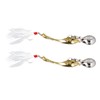 5pcs Metal VIB Fishing Lure Professional Rotating Sequins Lure Bait