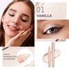 Oulac Glitter Eyeshadow Pencil for Highlighter Waterproof Eye Shadow Stick