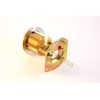 Mul-T-Lock Junior Rim & Mortise Rimo Cylinder, Chrome, 2 Keys,