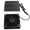 Solar Fan Effective Cooling Safety Protection Easily Install 3W 43.4CFM