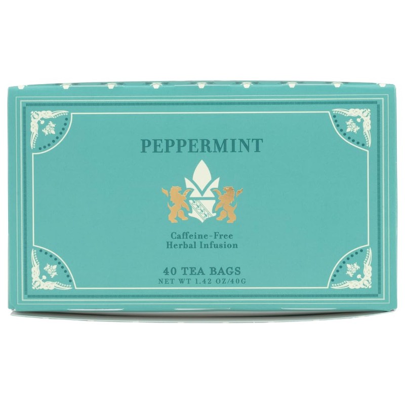 Harney & Sons Peppermint Tea, 40 Tea Bag Box