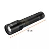 Truper LIRA-130 Aluminum flashlight 1 LED 130 lm rechargeable