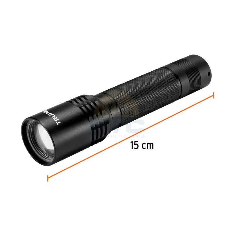 Truper LIRA-130 Aluminum flashlight 1 LED 130 lm rechargeable