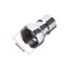 uxcell Brass Faucet Tap Quick Connector 1/2PT Female Thread Hose