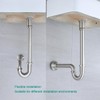 Brass P Trap U-Shape 1 1/4 inch Sink Drain Pipe