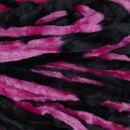 JubileeYarn Chenille Yarn - Worsted Weight - 100g/Skein - Avalon - Variegated Multicolor Velvet - Crochet and Knitting Yarn - 1 Skein