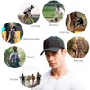 HGDGears Cotton Baseball Cap Adjustable Sports Visor Hat for Men