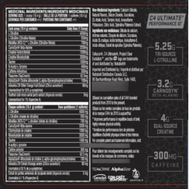 Cellucor C4 Ultimate 40 Servicios 736 Gr Sabor Icy Blue Razz Icy Blue Razz                                                                            