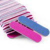 100 PCS FONGKNOX Nail File, Double-Sided Nail File 180/240, Washable