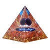 Constellation Pyramid Stone for Positive Energy Reduce Stress Chakra Resin