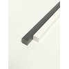 PVC Square Bar 10 x 10 mm Long 1000 mm