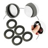 Rumyve 5pcs O-Rings Sink Plug Rubber Seal,Bath Sink Seal Lip,Sealing