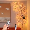 AOLTNRC Cherry Blossom Branches Lights, 48 LED 5.25 FT USB-Powered