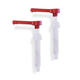 Sauce Pump Dispenser. Coffee Beverage Syrup (63 oz Bottle) Dispensing Pump Set of 2.