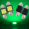 SOCAL-LED LIGHTING 31mm Festoon LED Bulb Canbus Super Bright 3030