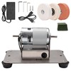 Mini Bench Grinder with 3 Wheels, Electric Multi-Purpose Grinding Machine