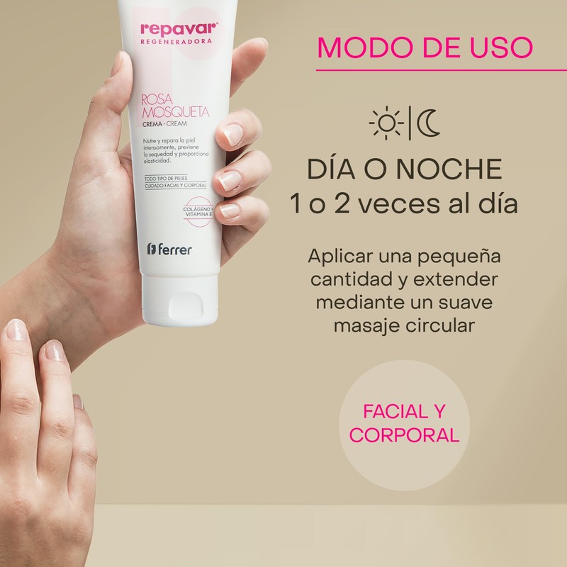 Regenerating And Nourishing Cream 125ml by REPAVAR For Skin Repair
