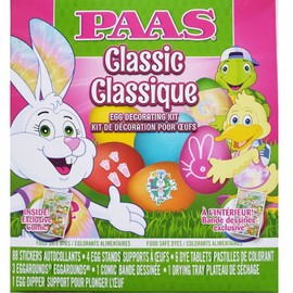 Paas Classic Easter Egg Decorating Kit with Food Safe Dyes